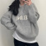 셀린느 러브드 울 풀오버 후드티 그레이
