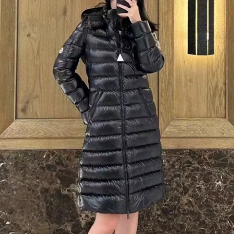 몽클레어 모카 롱 다운 패딩 재킷