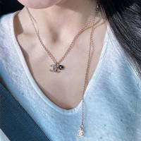 25P 까멜리아 더블 C 목걸이